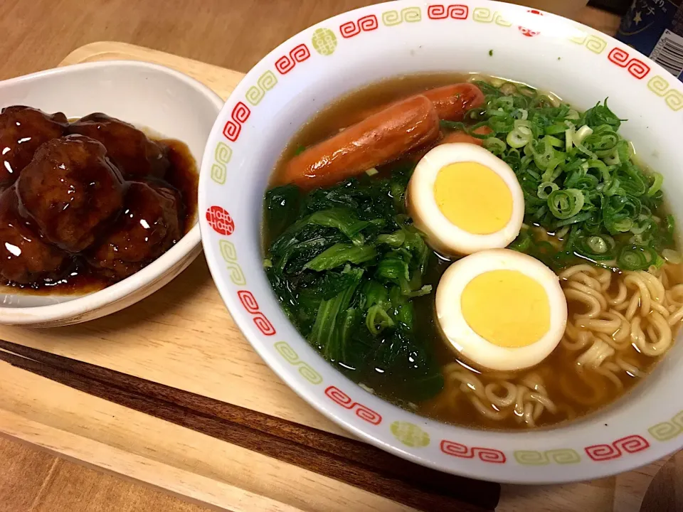 551肉だんごとラーメン|かおちゃんさん