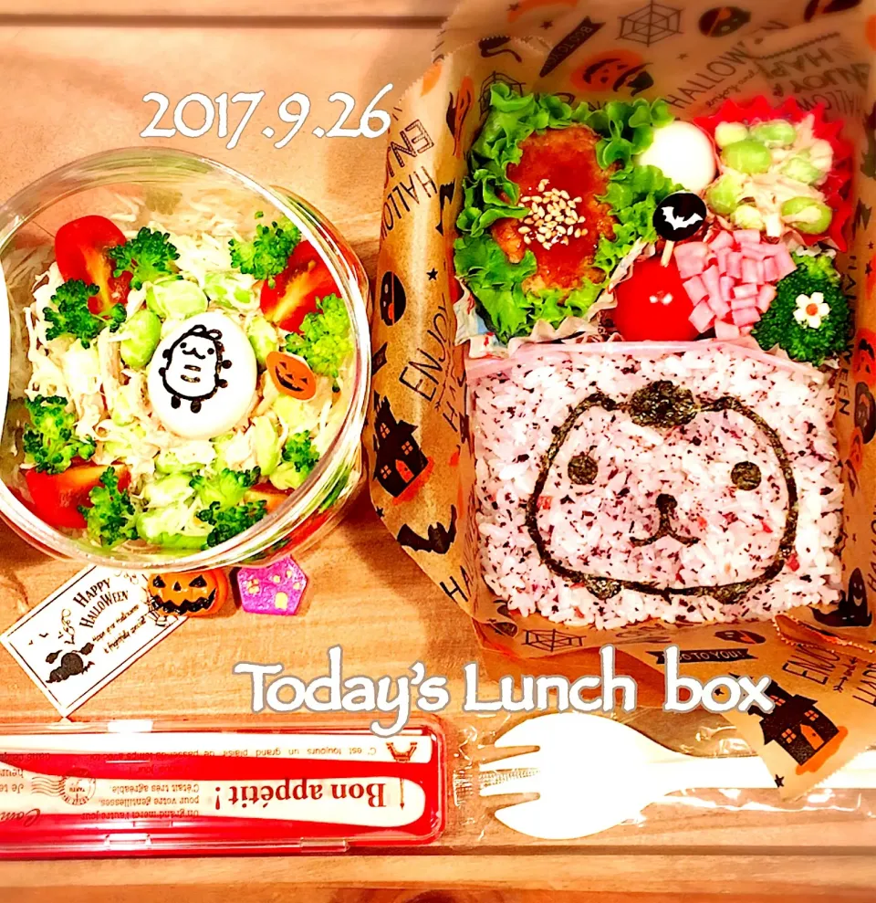 本日のOL弁とJK弁🍱😋
まだまだ続くよ❣️カピバラさんの仲間たちシリーズ／ ｀ ｴ ´ )
ノミくんとリーゼントくん☝️|あさちゃん☆さん