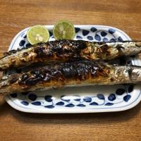 秋刀魚の塩焼き❗️ৎ꒰ ¯ิ̑﹃ ¯ิ̑๑꒱ુ ୭✨