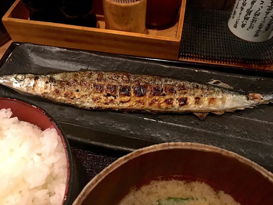 新・秋刀魚の塩焼定食|hirotomoさん