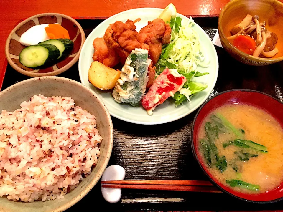 竜田揚げ定食|きっしーさん