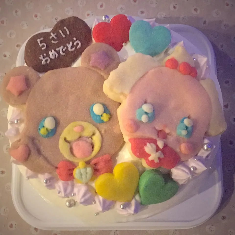 プリキュア 💗モフルンとペコリン
#お誕生日ケーキ  #バースデーケーキ #デコレーションケーキ #ケーキ #クッキー #キャラクター  #キャラクターケーキ #キャラクタークッキー #プリキュア #モフルン #ペコリン #国産小麦粉使用|サント*シャペルさん