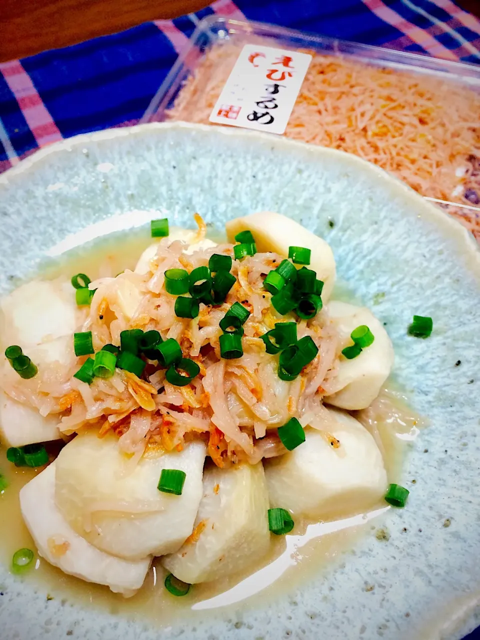 Snapdishの料理写真:里芋の海老するめ煮|Norikoさん