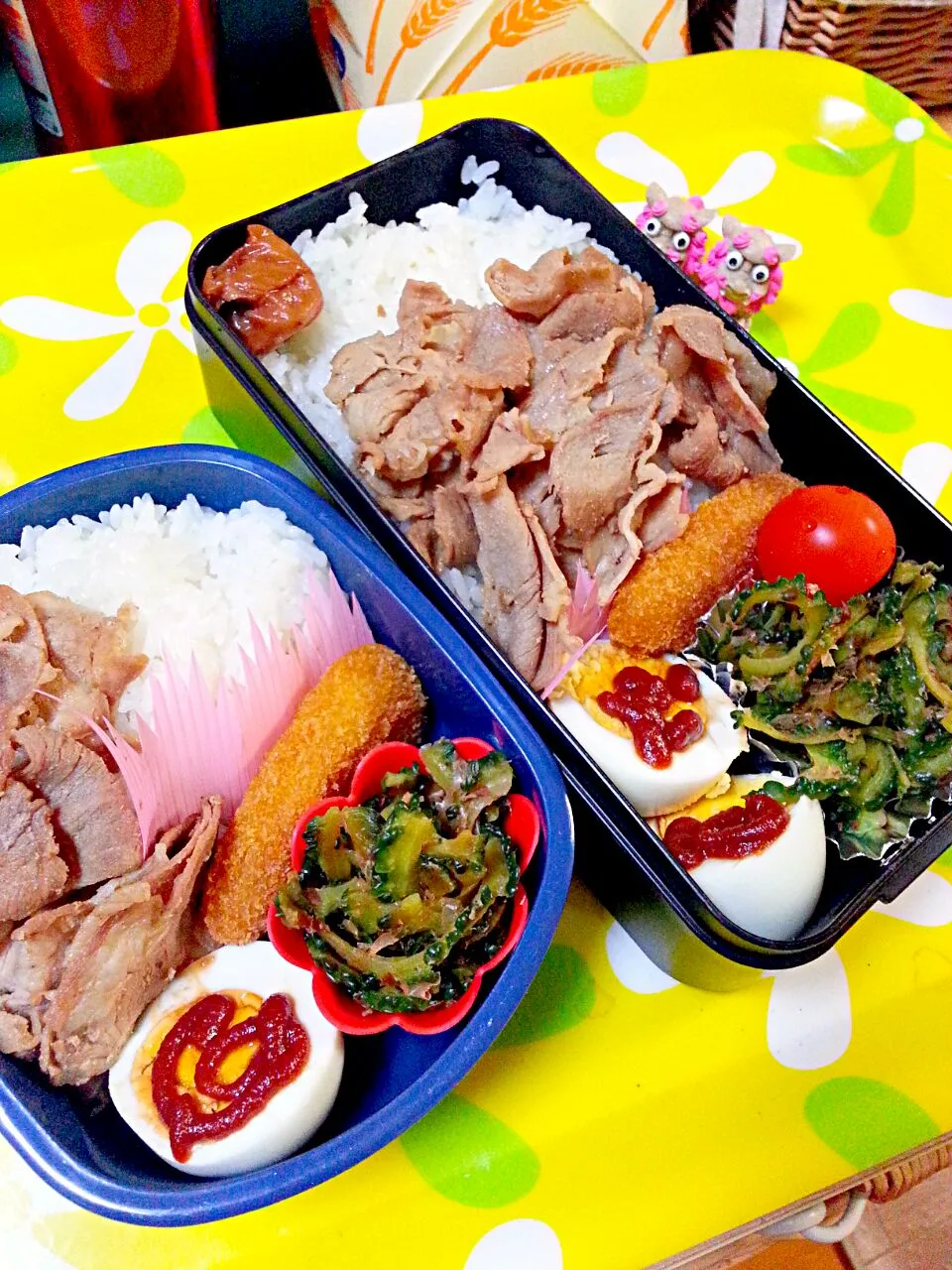 夫の弁当、娘の弁当|みどりさん