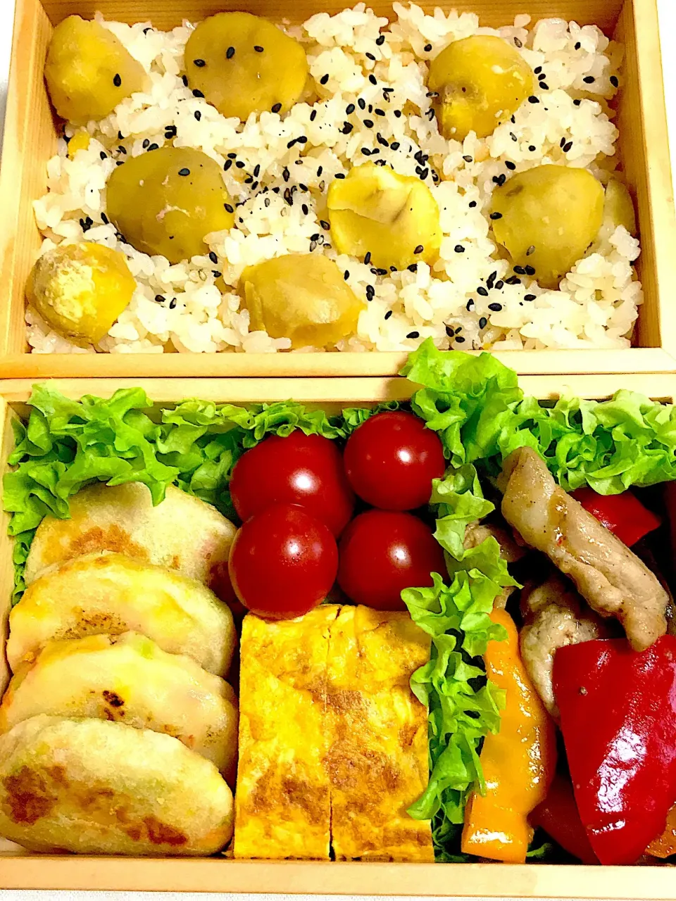 オヤジ弁当  栗ごはん|Yukari Egutiさん