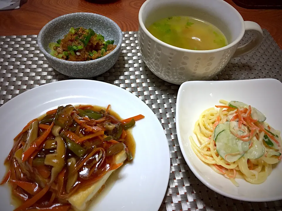 豆腐の野菜あんかけ|reiさん