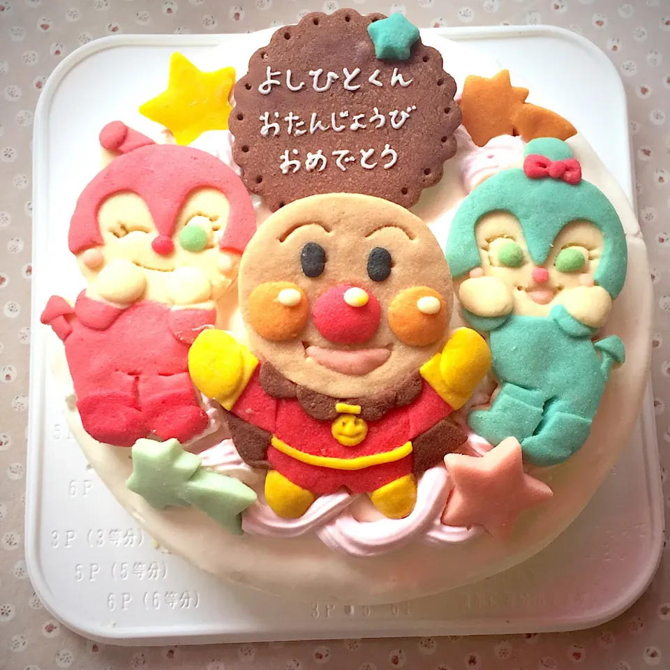 Snapdishの料理写真:あんぱんまん ドキンちゃん コキンちゃん
#お誕生日ケーキ  #バースデーケーキ #デコレーションケーキ #ケーキ #クッキー #キャラクター #キャラクターケーキ #キャラクタークッキー #あんぱんまん #アンパンマン  #ドキンちゃん #コキンちゃん #アレルギー #アレルギー対応 #アレルギー対応ケーキ  #卵ア|サント*シャペルさん