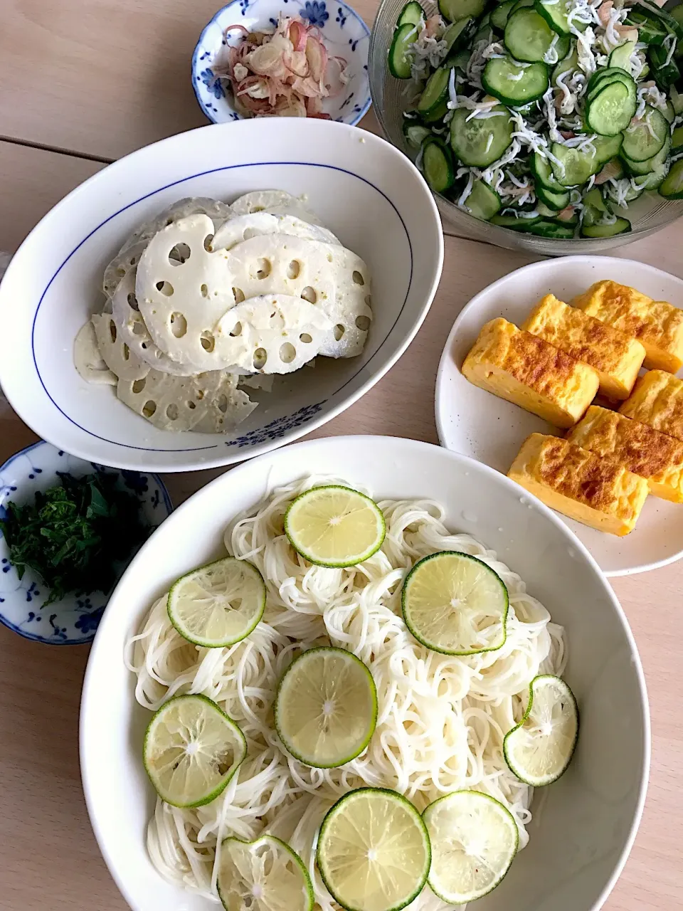 ヘベス素麺とヘルシーランチ|SnapdishJPさん