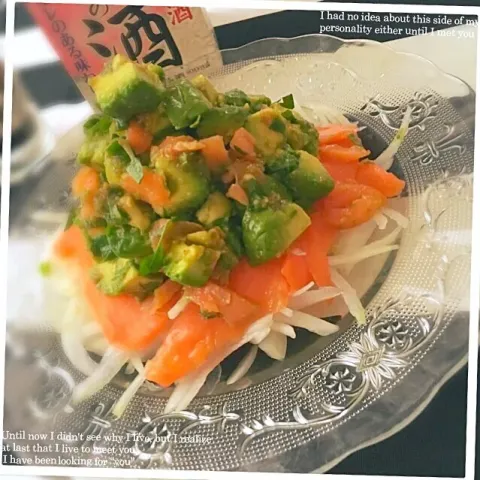 「米だけの酒」を使ってみたSnapdishの料理・レシピ写真:えみさんの料理 美味しいアボカド🥑の和え物