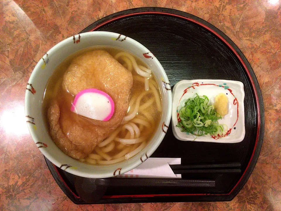 きつねうどん|ばーさんさん