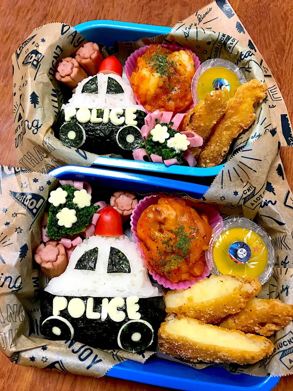 パトカー弁当♡|かなさん