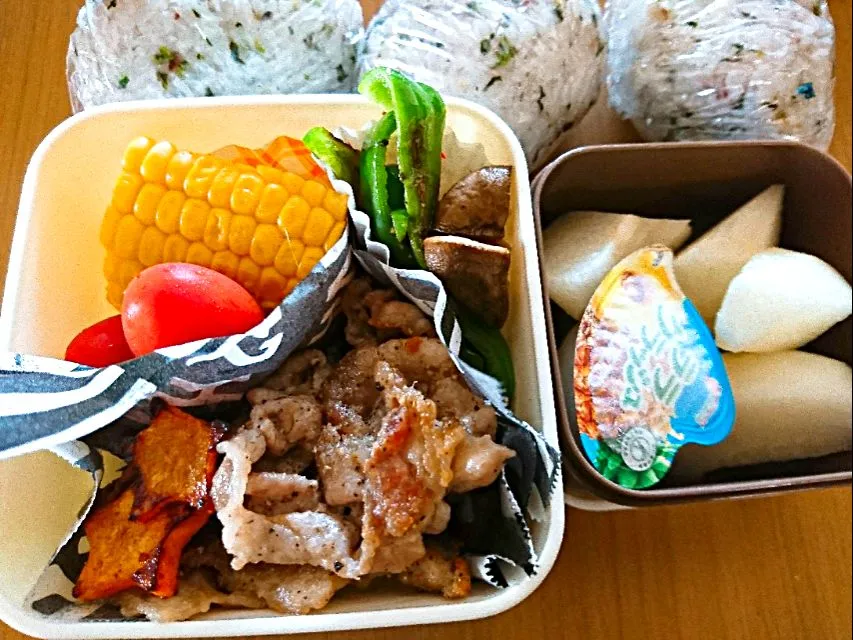 Snapdishの料理写真:17*09*25 息子弁当|hilocoさん