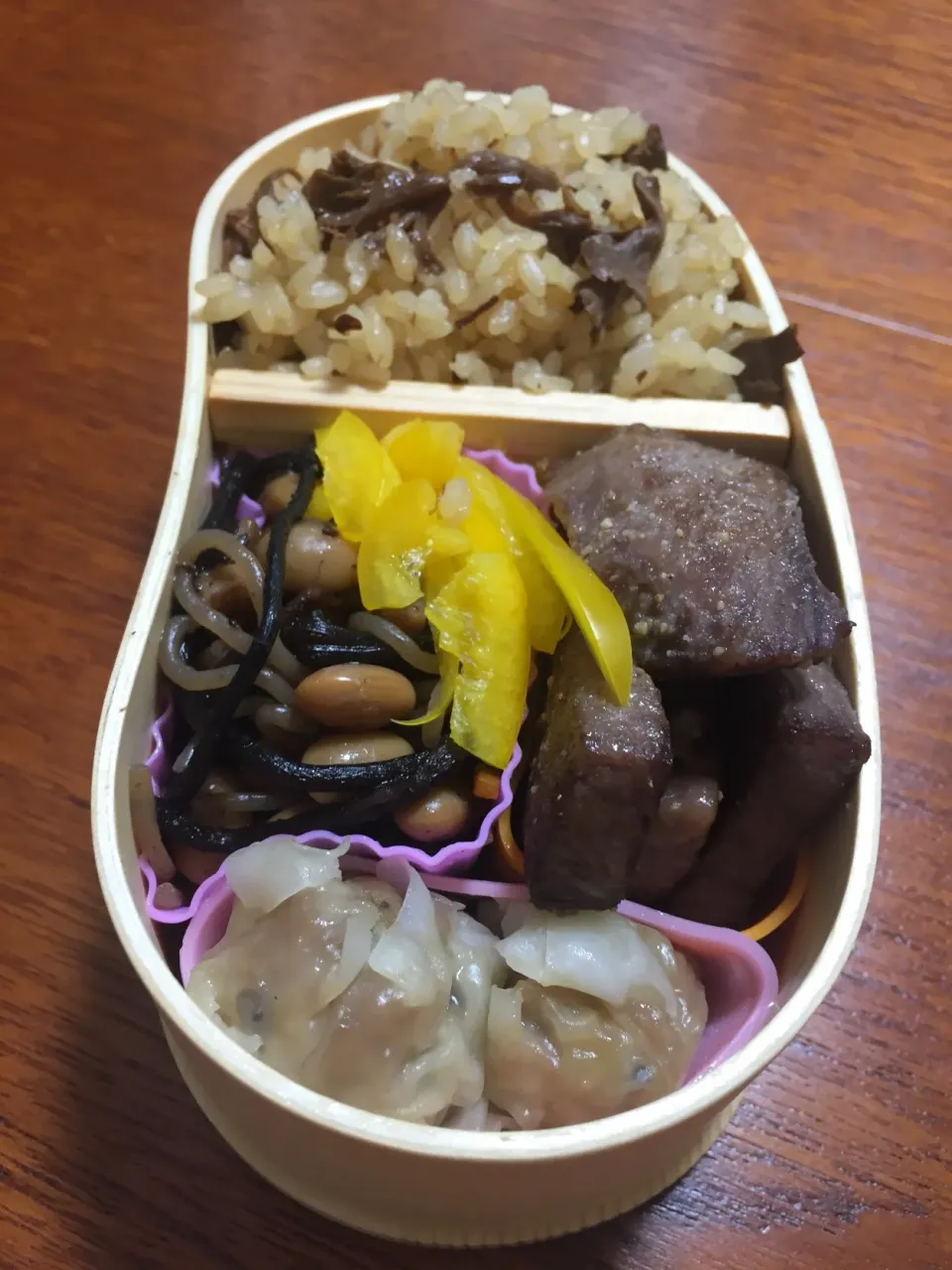 Snapdishの料理写真:2017年09月28日お弁当#漢のお弁当|Koutarou Matsuuraさん