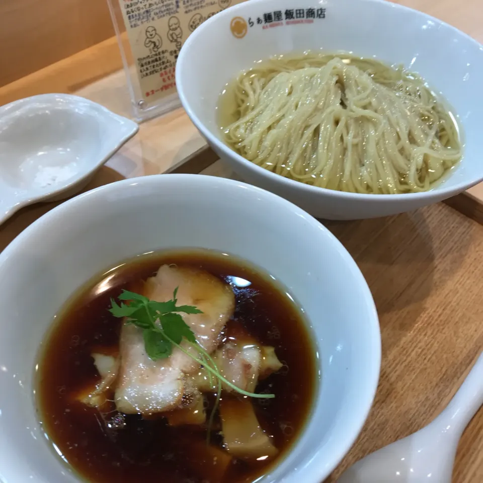 つけ麺@飯田商店(湯河原)|塩豚骨さん