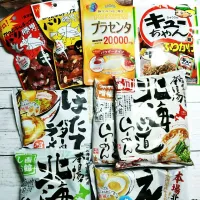 海老塩ラーメン話から～の～。😄
みきたんからhappyしぞ～か便がきた💓💓