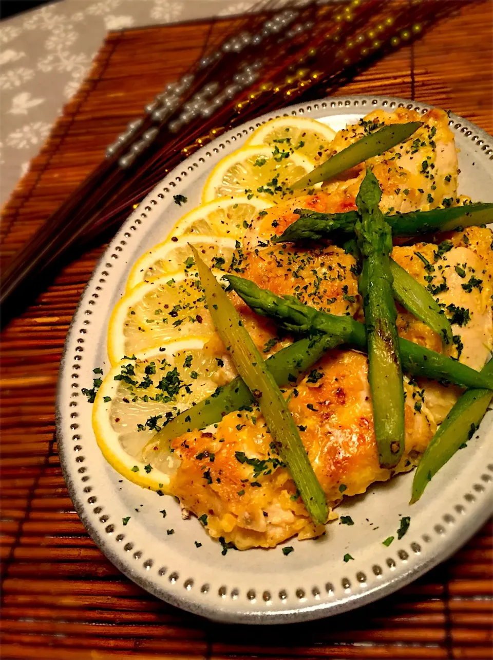 ☆ゆみちゃんの🐔胸肉でとりマヨ➰🎵
旨旨〜〜もぐもぐ(๑╹ڡ╹๑)💕💕|チョッパー＆ホヌさん