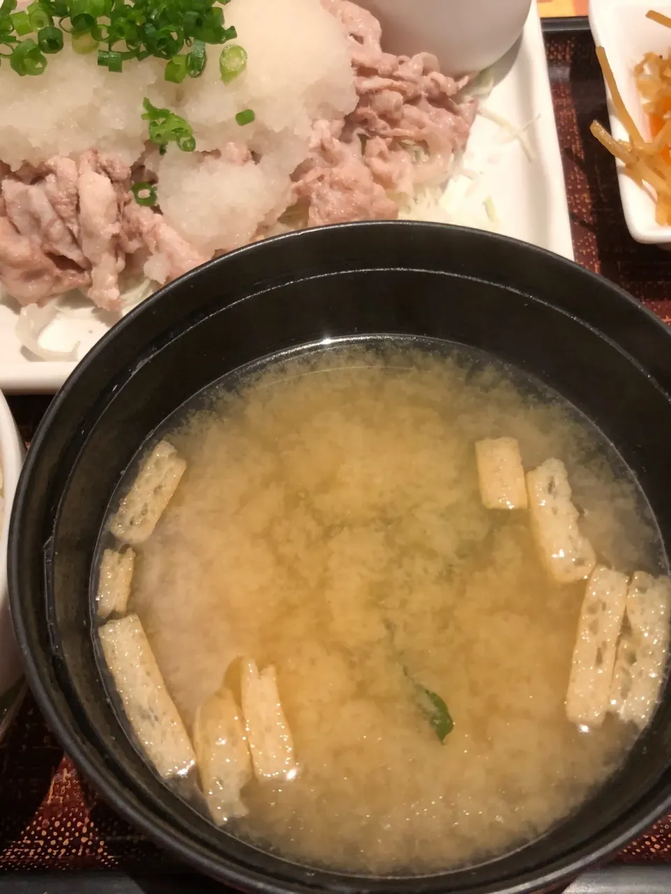 Snapdishの料理写真:豚しゃぶ定食|いだっちさん