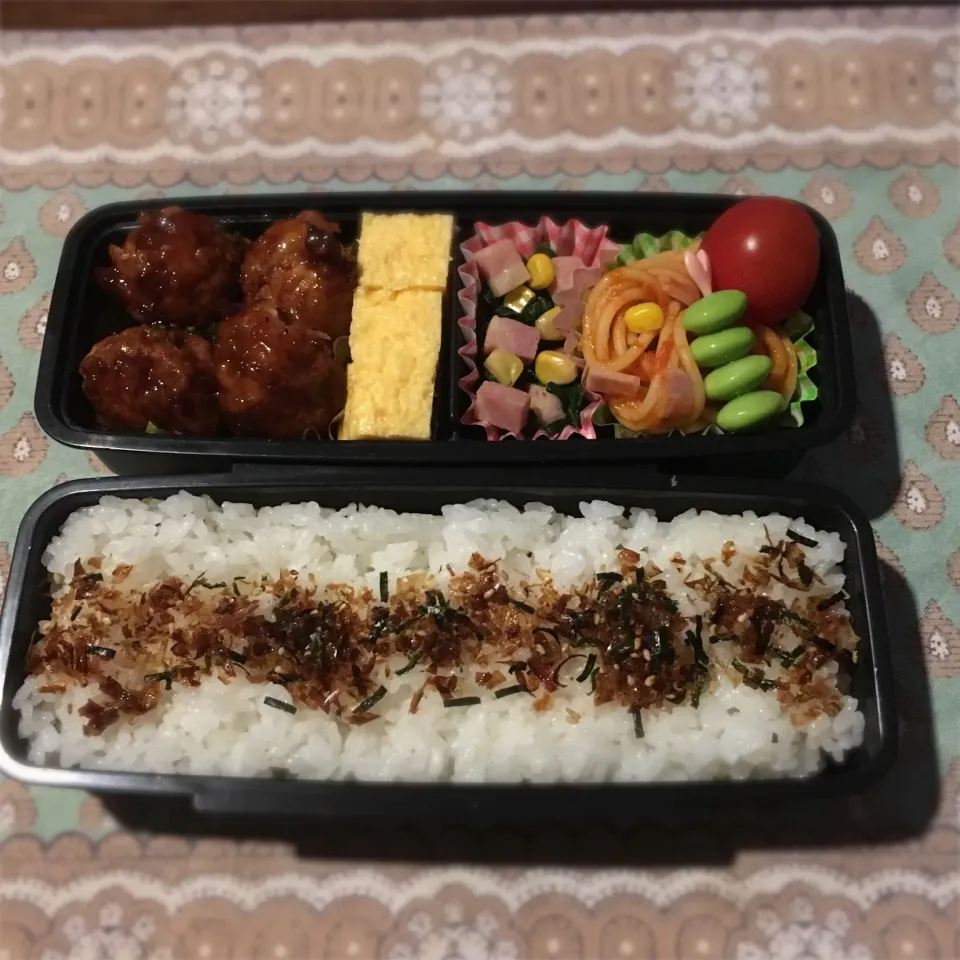 中1男子 弁当🍱|チビミミさん