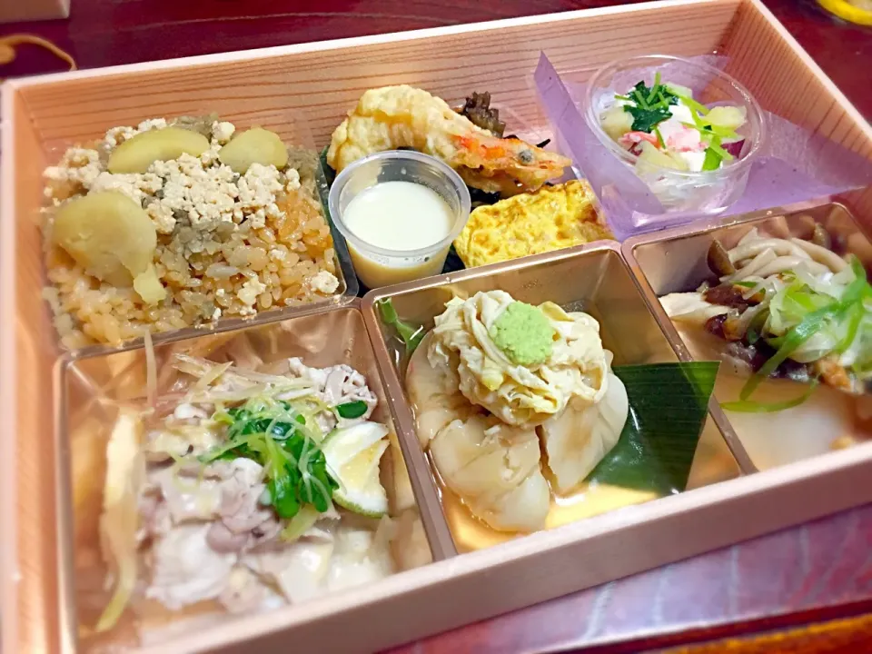 秋の楮のお弁当|リフルシャッフルさん