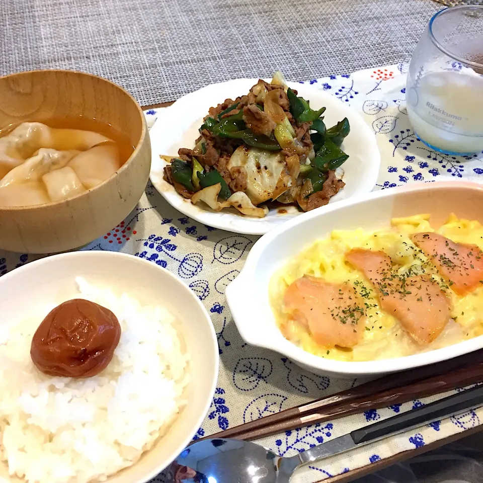 Snapdishの料理写真:9/28 ばんごはん|harucaさん