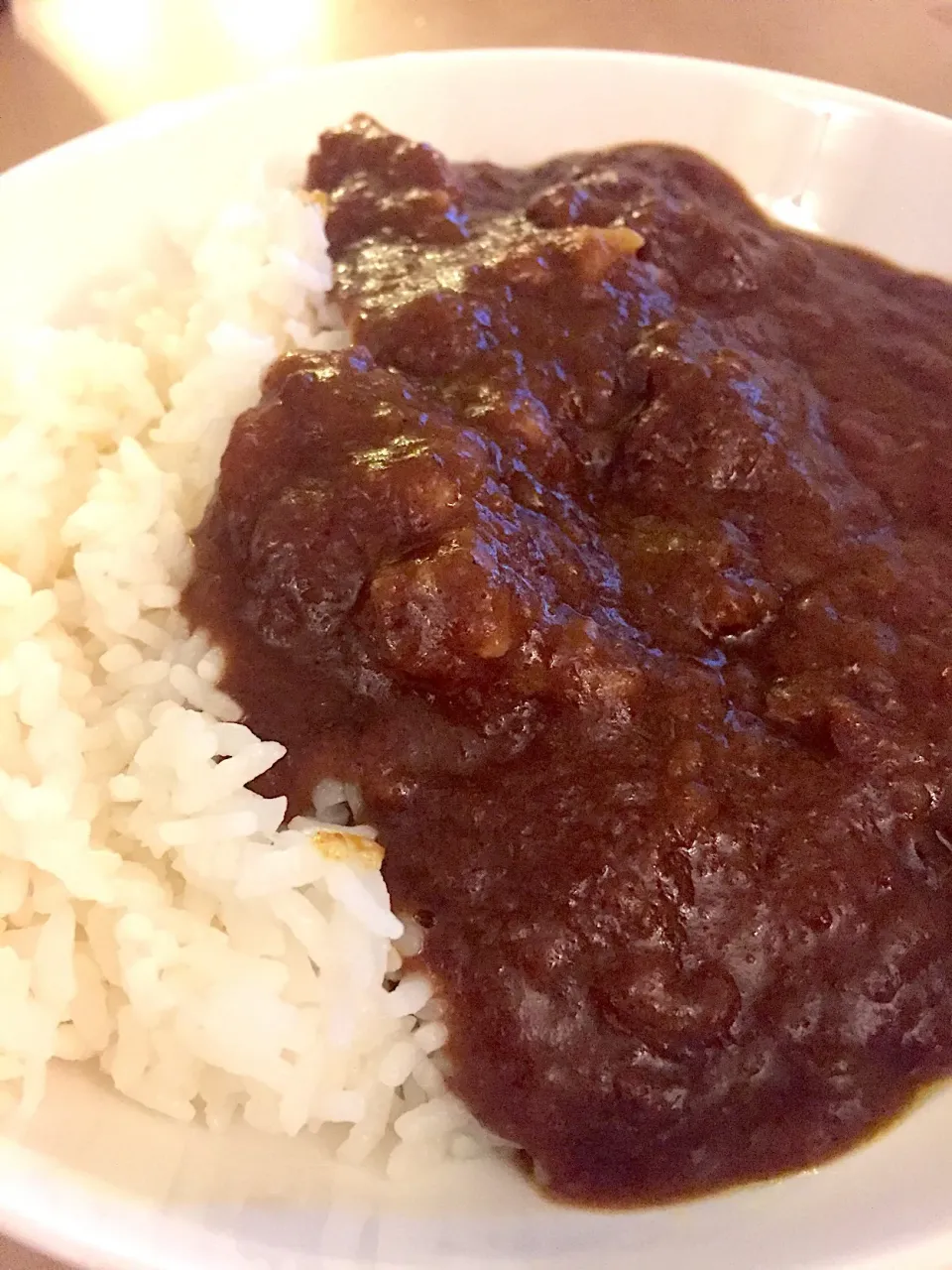 牛スネ肉とりんごのカレー🍛具がほとんど溶けちゃうくらいトロトロ⭐️スロークッカー様々😆|わささん