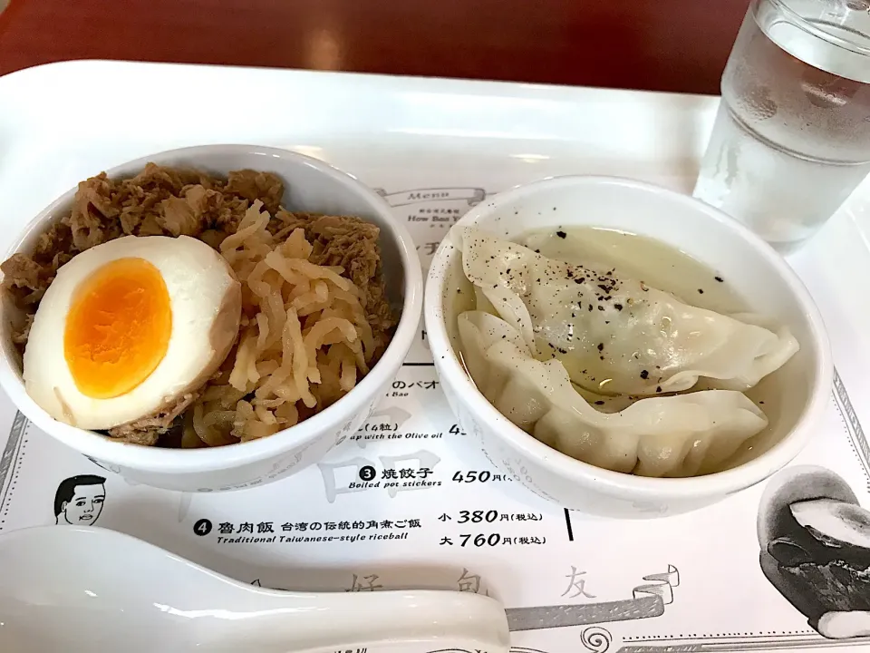 魯肉飯と水餃子セット|ともこさん