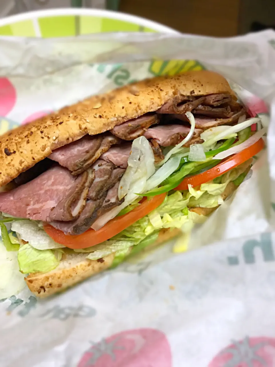 Snapdishの料理写真:#ダブルローストビーフ #サブウェイ #29の日 #subway|manamixさん