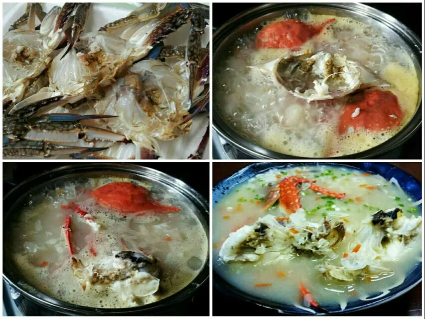 crab congee|steven z.y.さん