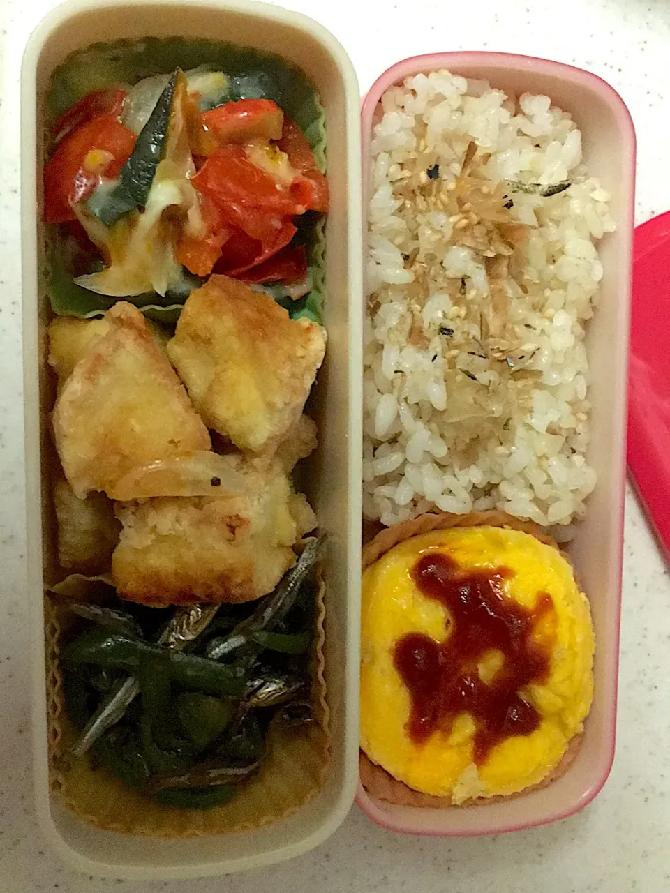 10分お弁当🍱
#手作り #10分お弁当 #簡単弁当 #時短|横井朱里さん