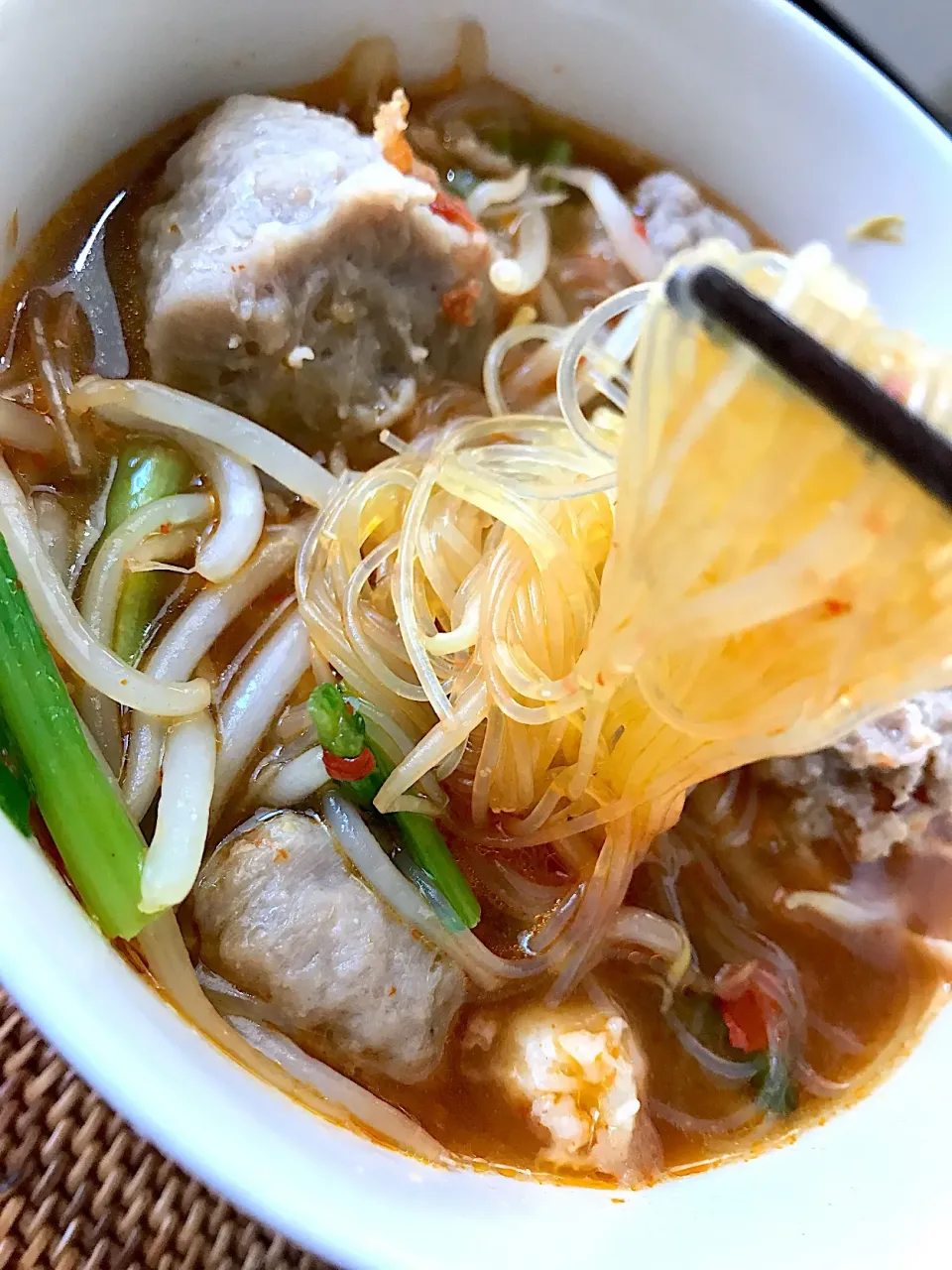 #Bakso campur #spicy #indonesianfood|yeni kartikasariさん