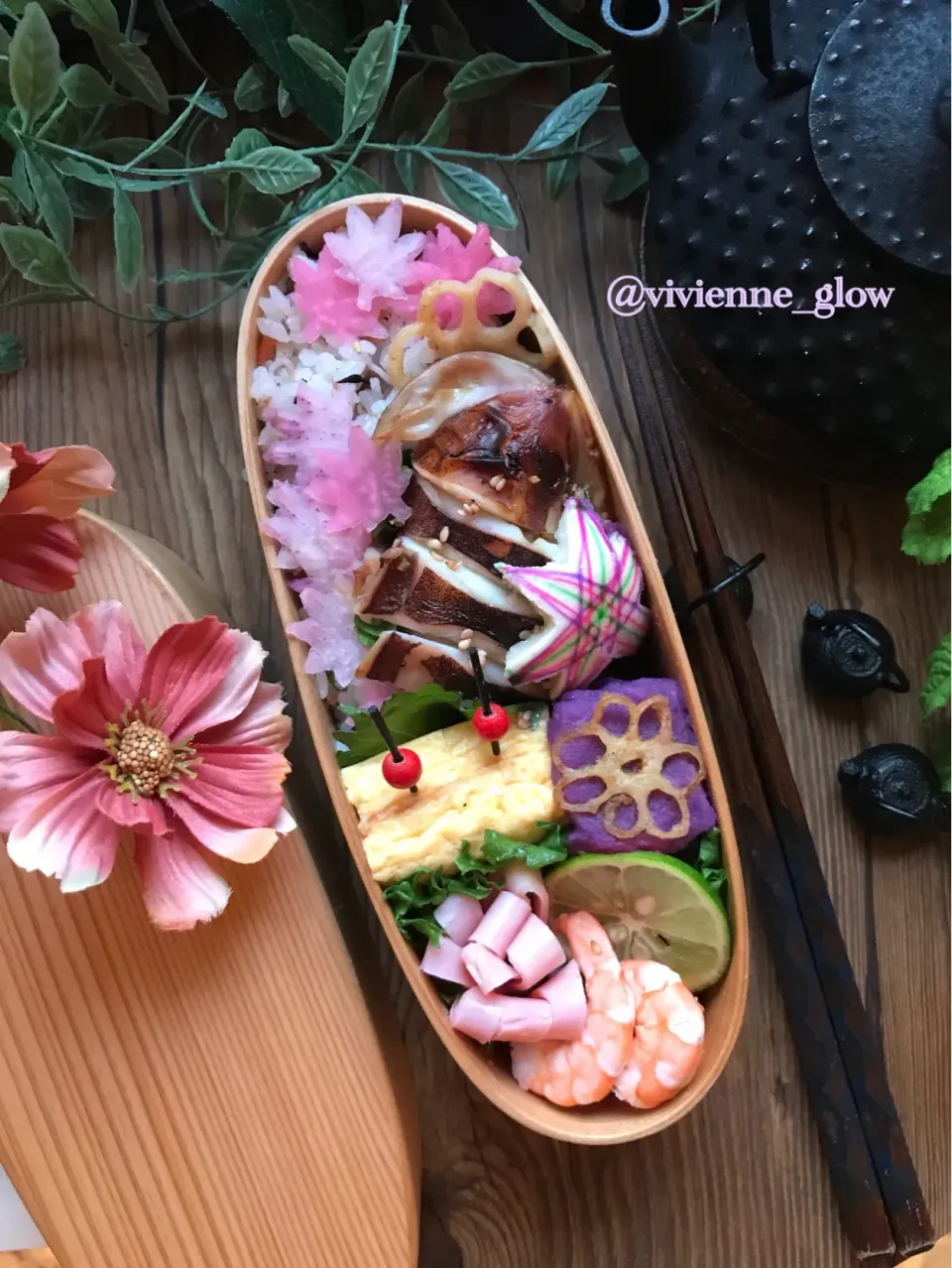 いかの鉄砲焼き弁当|vivienne_glowさん