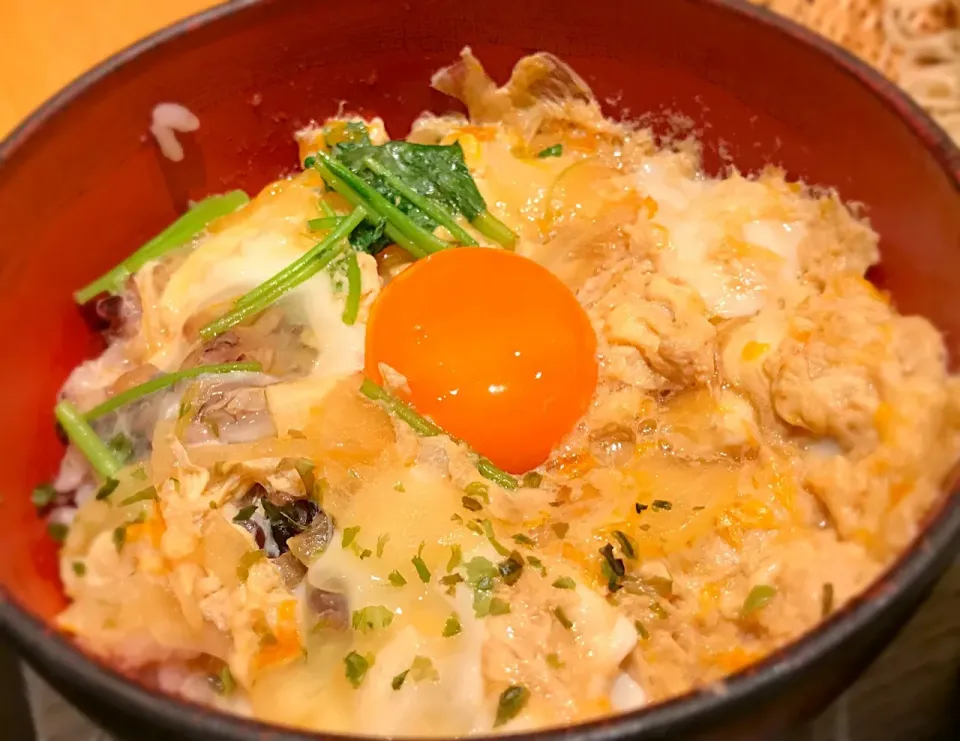 聖水沐浴を終わらせて昼餉は十六穀米の🥚玉子丼🐣で締めましたわ😄|にゃあ（芸名）さん