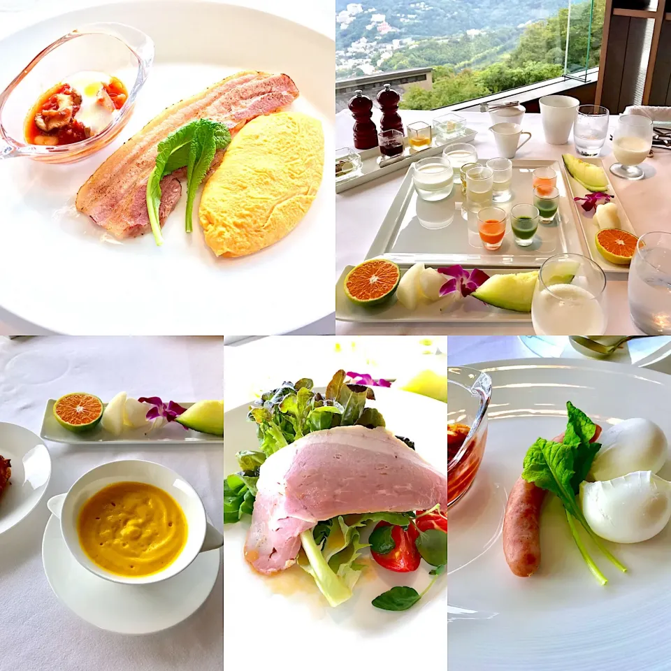 Snapdishの料理写真:ホテルバッハクレッシェンド熱海
朝食|かおり🐰さん