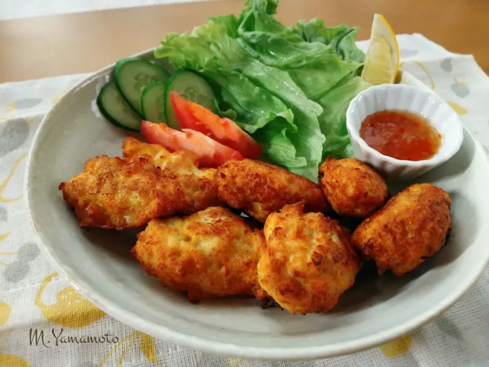 ともちゃんのお豆腐入りチキンナゲット♪|真希さん