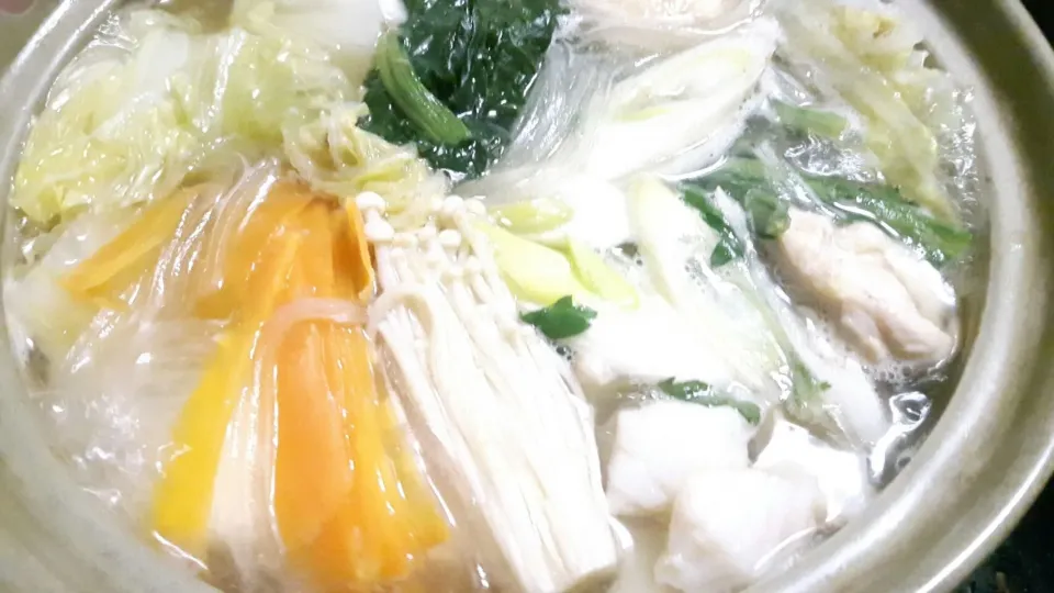 鍋🍲煮てる時が一番美味そうですね☆|けんさん