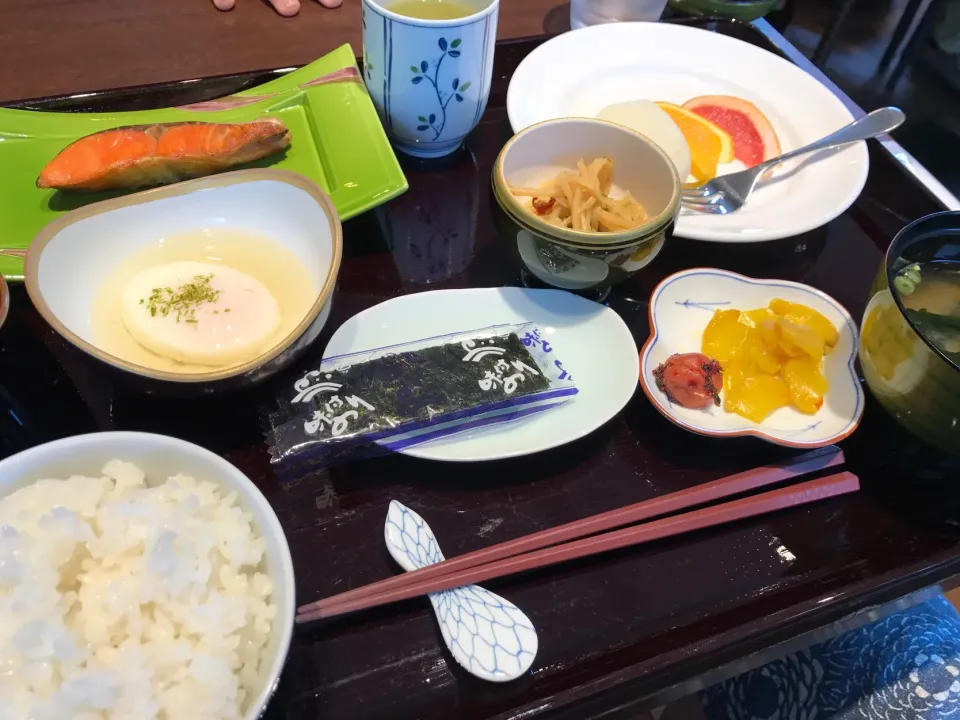 Snapdishの料理写真:スペシャル朝食セット🐟|buhizouさん