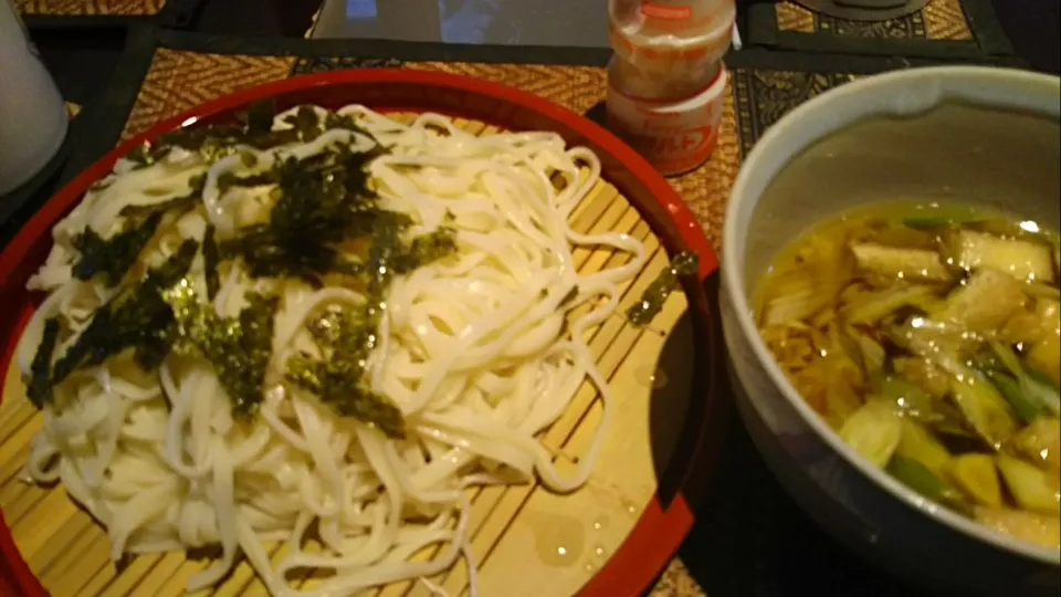 冷やし肉うどん|まぐろさん