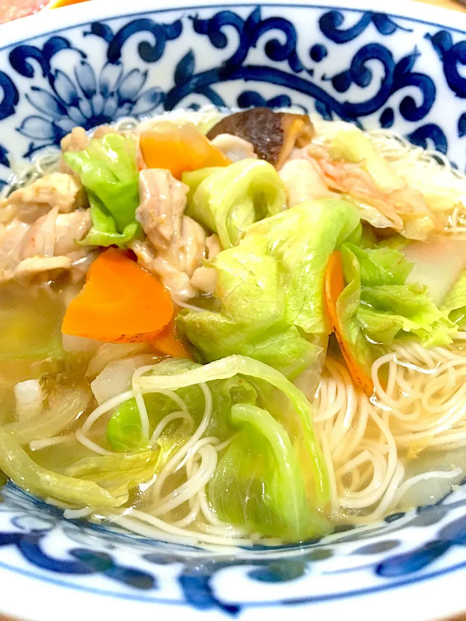 けんちん温麺(ʘ╻ʘ)🎵✨|さくたえさん