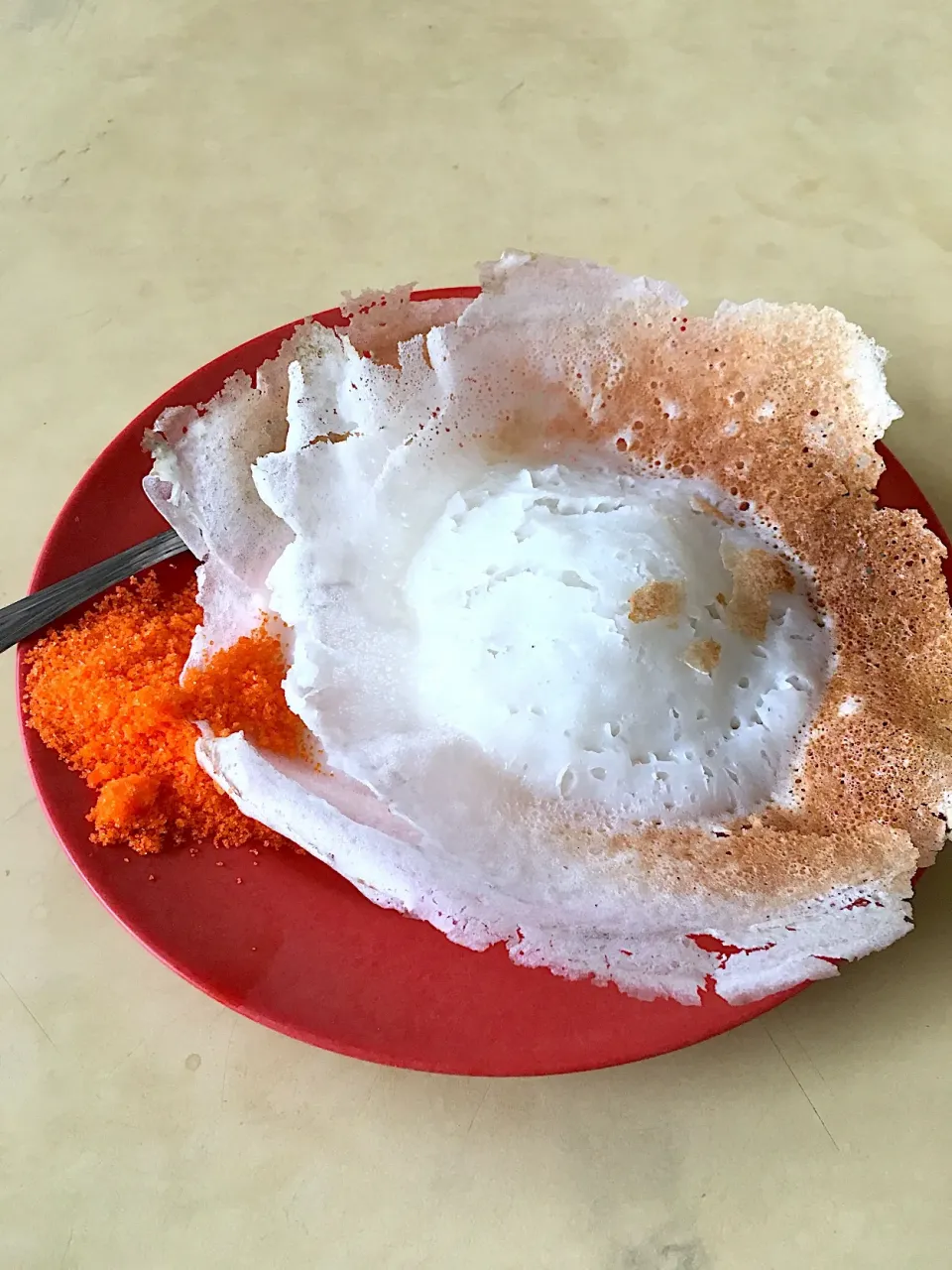 Singapore Indian dish - Apom.
Had this for breakfast.... yummy and delicious... it's just melt in your mouth...|Zainon Mohdさん