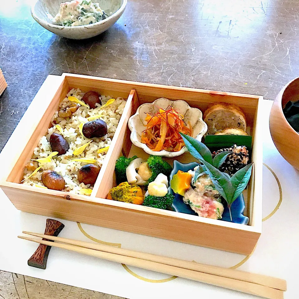 Snapdishの料理写真:秋のHacoランチ|Kaori Shimizuさん