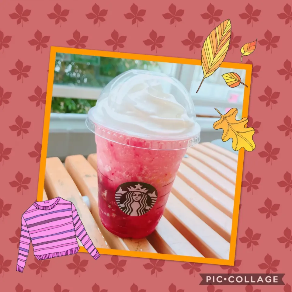 Grapey Grape & Tea Jelly Frappuccino® Blended Juice Drink #starbucks #starbuckscoffee #frappuccino #foodie #piccollage|ModischStudioさん