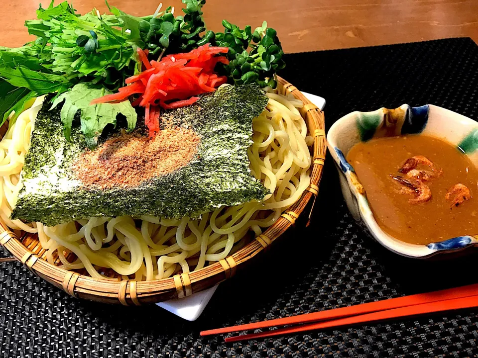 Snapdishの料理写真:海老味噌つけ麺✨|ゆっちこさん