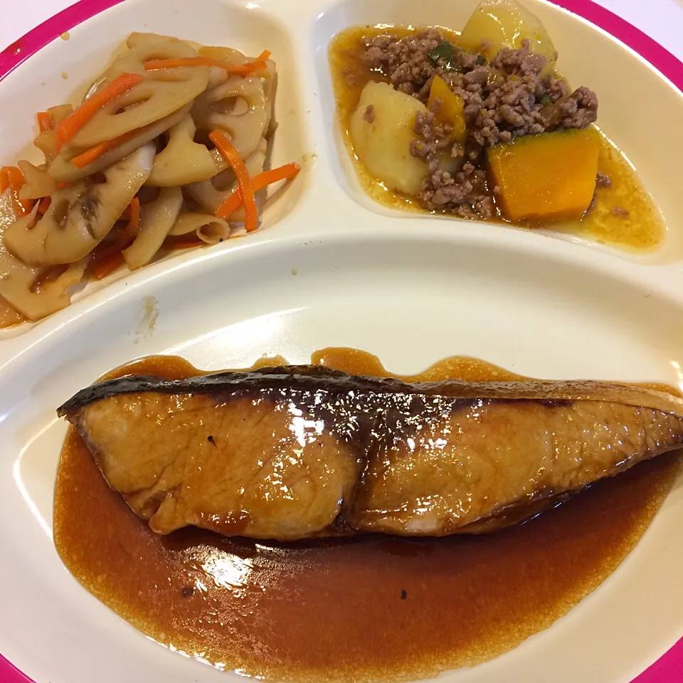 Snapdishの料理写真:茶色な夕食♡2017/10/01|ちび太さん