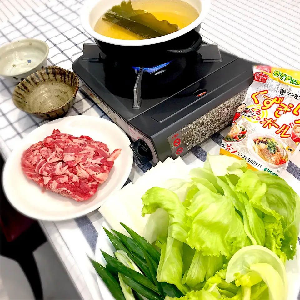 Snapdishの料理写真:冷凍庫の奥から謎肉出てきた😅💦|ヨッチャンさん