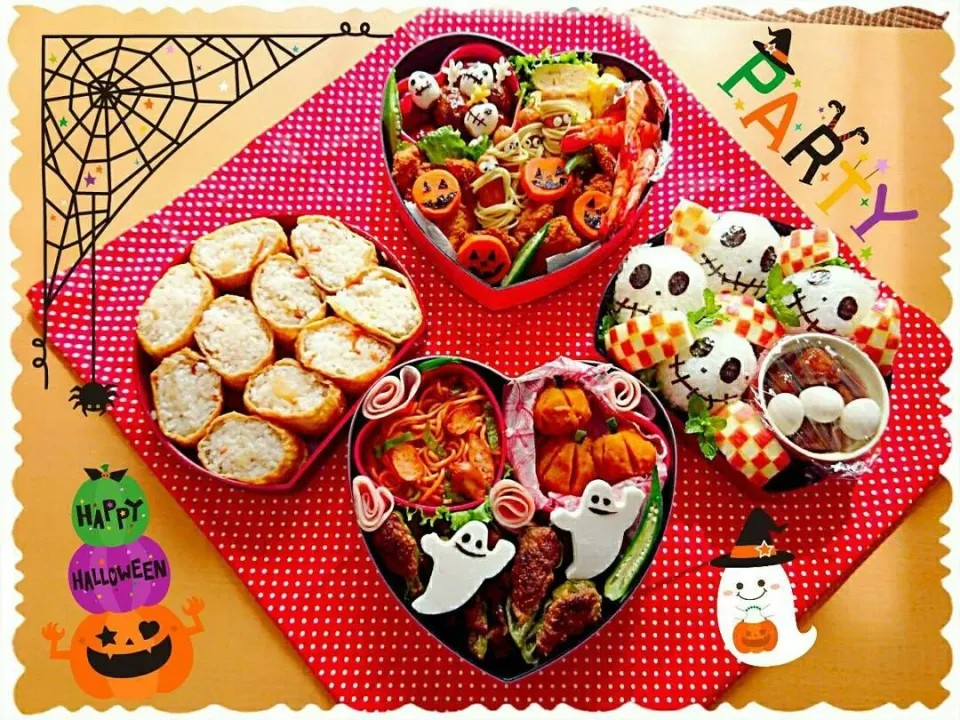 Snapdishの料理写真:🎃ハロウィン弁当🎃|♡ちい♡さん