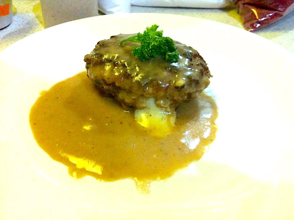 Burger steak|joyce hernandezさん