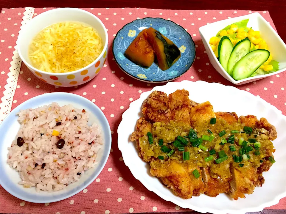 油淋鶏定食|ゆぴさん