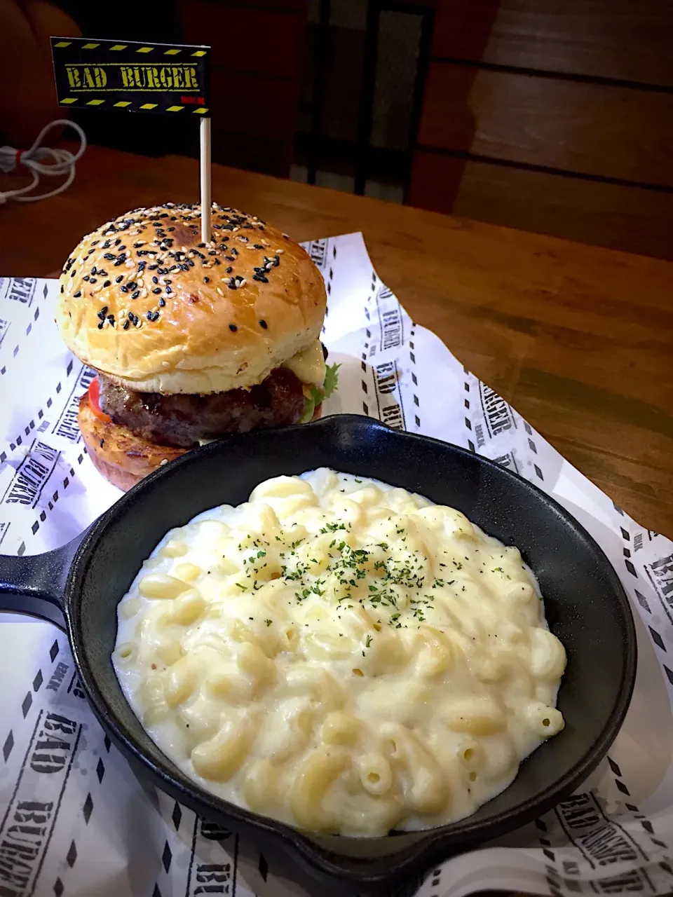 Mac n cheese & burger|Cloudy Gさん