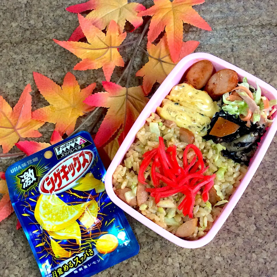 そば飯風炒飯弁当🍙|夢ーテルさん