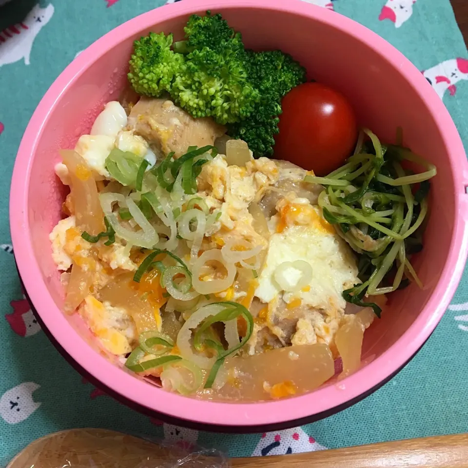 親子丼弁当|あさかさん